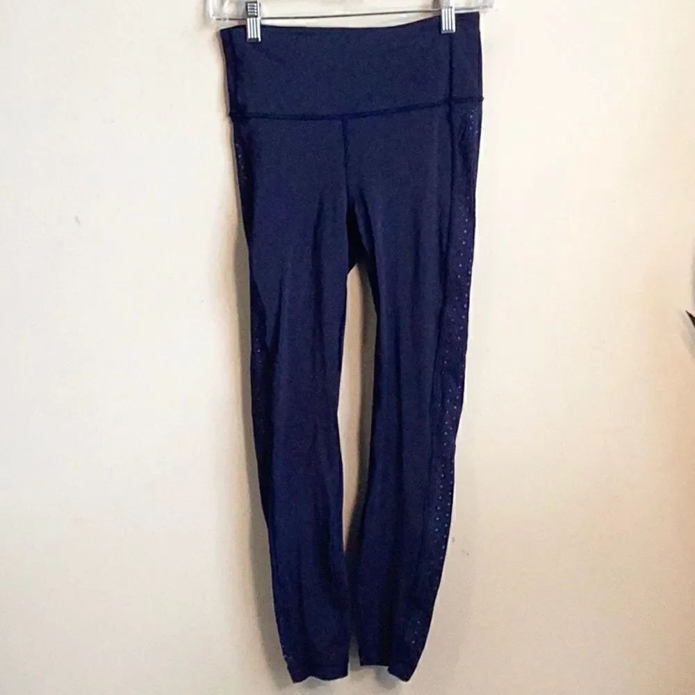 Lululemon Navy Blue Leggings 6